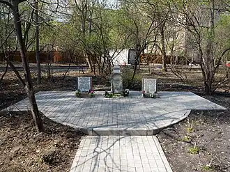 Мемориал в сквере «Арбатец»