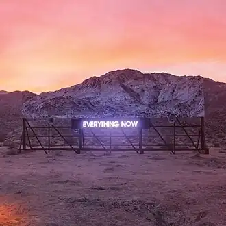 Обложка альбома Arcade Fire «Everything Now» (2017)