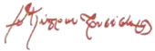 Изображение автографа