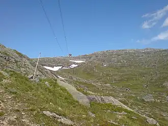 Склоны горы Орескутан (6 августа 2007 г.).