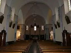 Интерьер церкви Св. Сатурнина