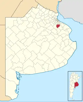 Муниципалитет Сан-Висенте на карте