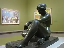 Средиземное море. Ок. 1902. Бронза. Музей Орсе, Париж