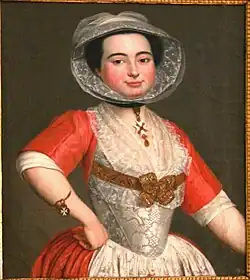 Портрет девушки, музей Гробе