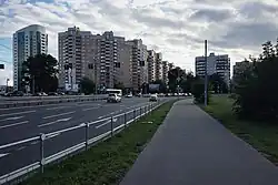 Солнечная аллея у пересечения со Старокрюковским проездом