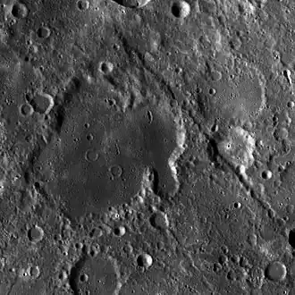 Снимок зонда Lunar Reconnaissance Orbiter