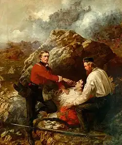 Помощник хирурга Сильвестр, пытающийся с помощью Роберта Шилдса спасти жизнь лейтенанта Динели.