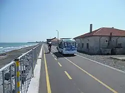 Велосипедная дорожка от Атанасовского озера (Солниц) к Бургасу