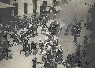 Покушение каталонского анархиста Матеу Морралемна на Альфонсо XIII Испанского и принцессу Викторию Евгению Баттенбергскую, 31 мая 1906 г.