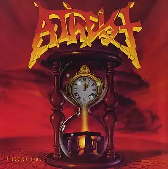 Обложка альбома Atheist «Piece of Time» (1990)