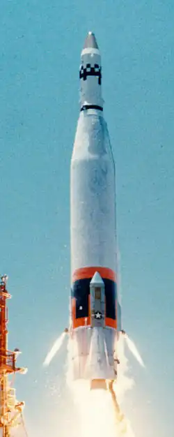 Запуск спутника Мидас-2