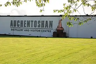 Здание винокурни и посетительского центра Auchentoshan