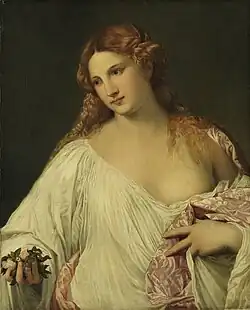 А. Вольф. Флора (по Тициану). 1879