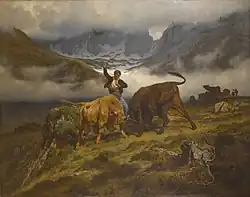 Le Combat, сувенир из Пиренеев