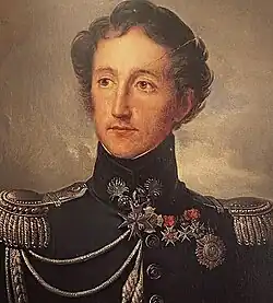 Генерал Огюст де Ларошжаклен, после 1814