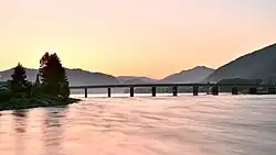 Рассвет над Телецким озером в Артыбаше