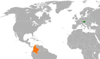 Колумбия и Австрия