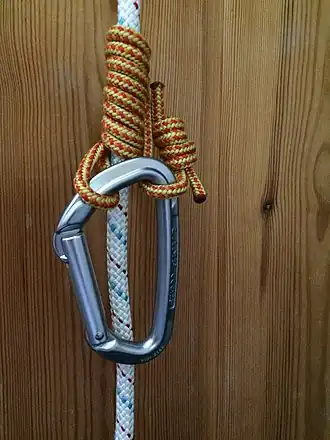 Автоблок, узел Машара (Serge Machard), французский схватывающий узел.Профессиональный У. для остропливания боргов.