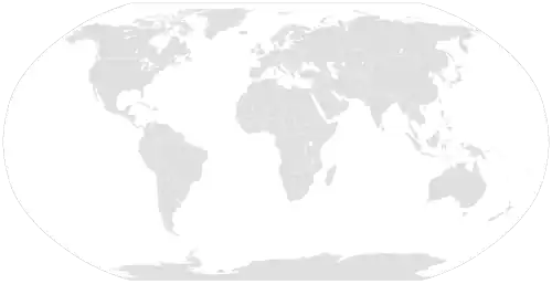 map showing availability of BlaBlaCar in the world as of December 2016