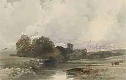 Руины аббатства Кёркстелл в Йоркшире. Ок. 1824 г. Рейксмюсеум, Амстердам