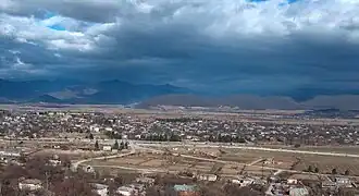 Вид на город