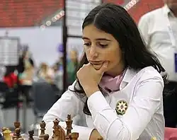 Ходжатова на шахматной олимпиаде 2016