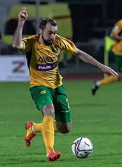 Гурфов в составе «Кубани» (2022)