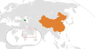 Азербайджан и Китай