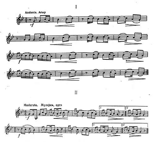 Ордубадского варианта танца