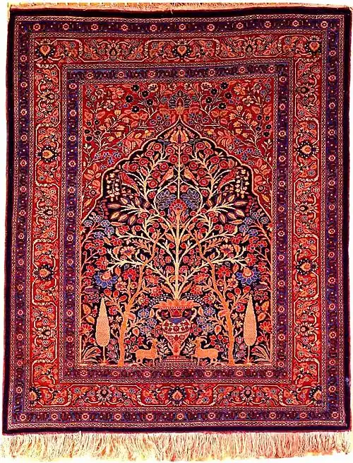 Ковёр «Агаджлы» (XIX век). Музей азербайджанского ковра, Баку