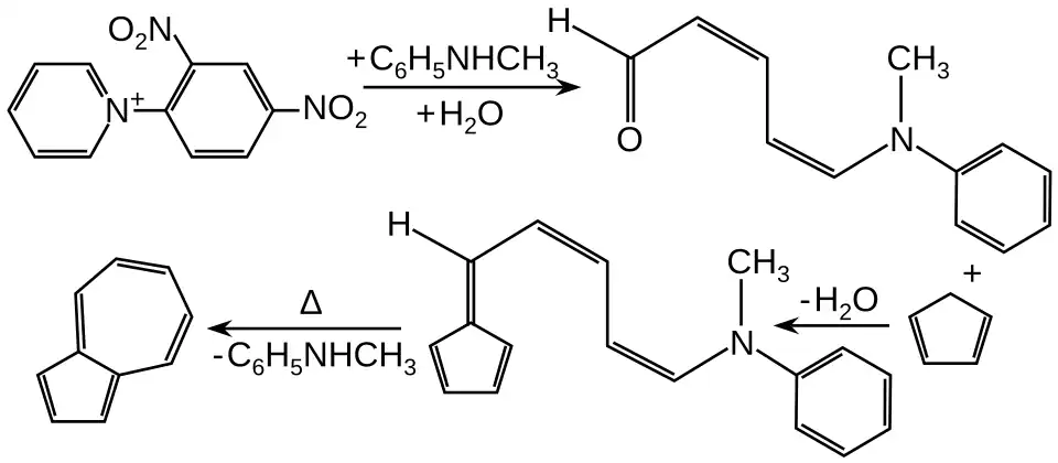 Синтез азулена