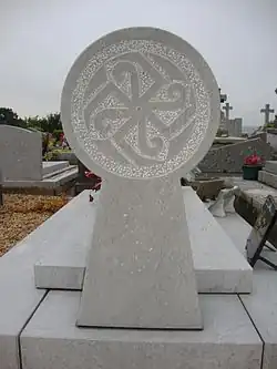 Баскская дискообразная стела