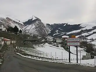 Деревня и вершина Беорлеги