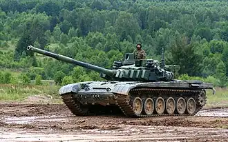 T-72M4 CZ на военном шоу Bahna в 2018 году, г. Рокицани.