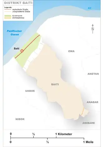 Баити на карте