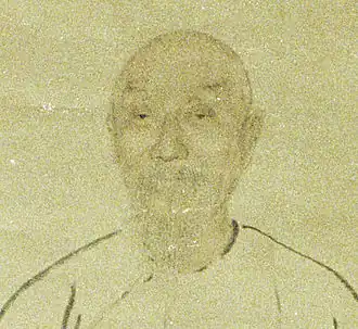 Прижизненный портрет 70-летнего Бао Шичэня работы его ученика У Сицзая[фр.] (хранится в Токийском национальном  музее)