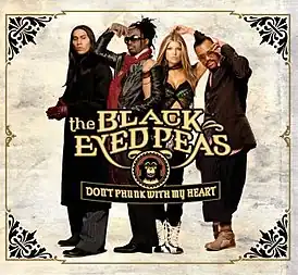 Обложка сингла The Black Eyed Peas «Don't Phunk with My Heart» (2005)