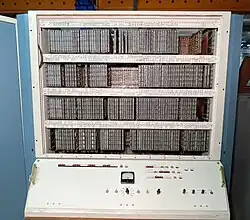 Одна из стоек ЭВМ БЭСМ-6