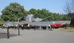 Макет бронекатера проекта 1125 в Киеве