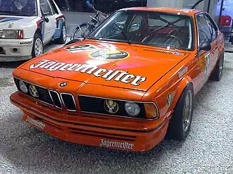 BMW635 под управлением Фолькера Штрицека выиграла первый сезон ДТМ