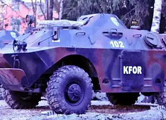 БРДМ-2ЛД украинского контингента KFOR в Косово
