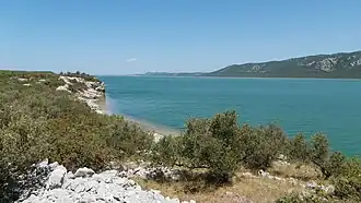 Юго-западный берег озера летом 2012 года