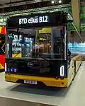 BYD B12 на выставке Busworld Europe 2023