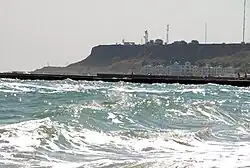 Мыс Большой Фонтан —южная географическая граница залива