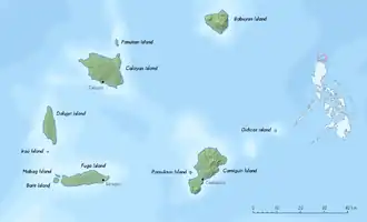 Острова Бабуян в Лусонском проливе