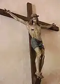 Распятие. 1496. Дерево, роспись. Музей Сан-Марко, Флоренция