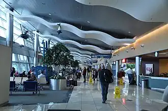 Терминал внутри