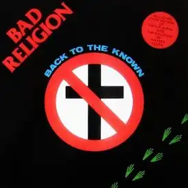 Обложка альбома Bad Religion «Back to the Unknown» (1985)