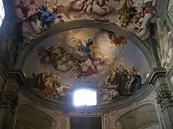 Дж. Д. Ферретти. Ассунта. 1733—1734. Роспись конхи