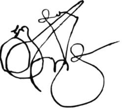 Изображение автографа